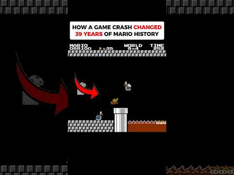 How a game crash changed 39 years of Mario history