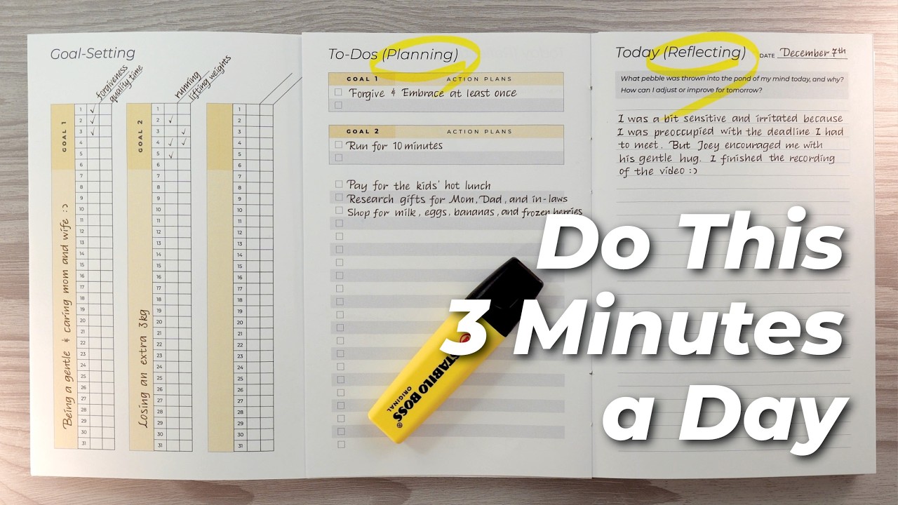 A notebook to save you from mindless scrolling