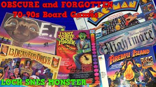 OBSCURE and FORGOTTEN BOARD GAMES|Commercials