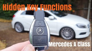 Mercedes A Class Key Hidden Functions