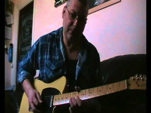 Good old 1985 Japanese E series Fender Squier Telecaster Playing The Blues. Mark   Thornley