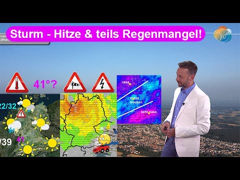 Storm on Wednesday, (record) heat afterward, lack of rain in the middle! Weather forecast July 4-...