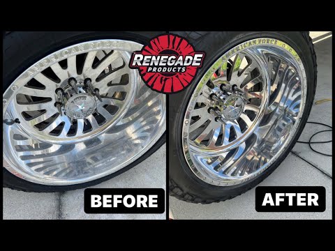 POLISHING AMERICAN FORCE WHEELS WITH RENEGADE PRODUCTS