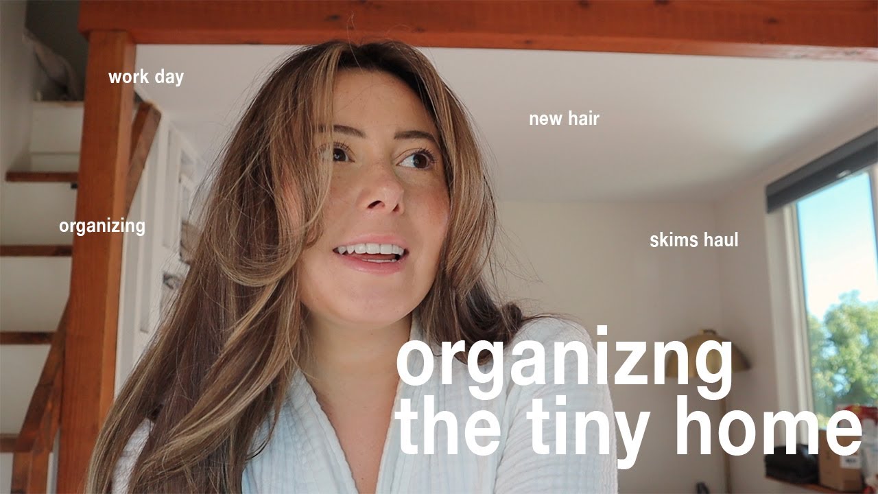 ORGANIZING OUR HAWAII TINY HOME, HAIR UPDATE, COME TO WORK WITH ME ⎮ DAY IN THE LIFE