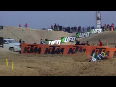 2017 MXGP of Qatar MX2 Race 1 Actions Compilation