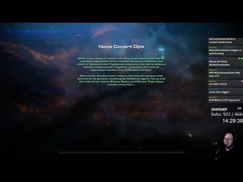 GiantGrantGames 24 hour stream - Part 3: Nova: Covert Ops 100% Achievements