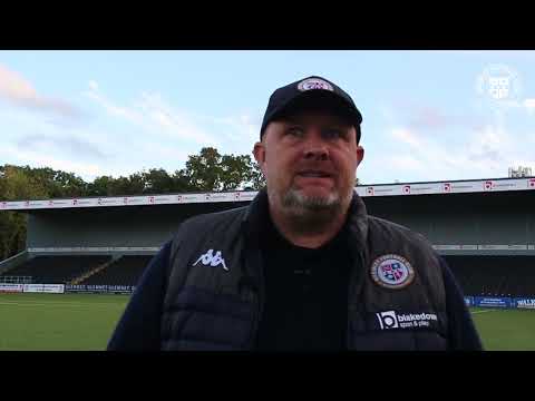 Andy Woodman after Hereford loss