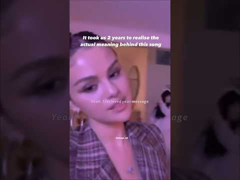 It took us 2 years to realise the actual meaning of this song 💀💘