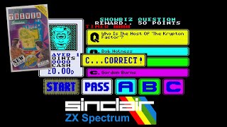 ZX Spectrum Games - Pub Trivia Simulator