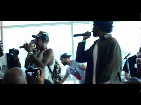 Jadakiss x Vado x Vinny Cha$e live at DunkXChange NYC 2012