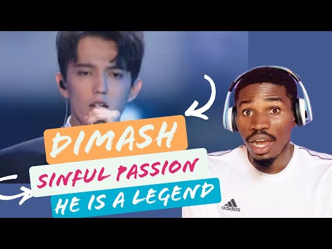 MY FIRST TIME LISTENING TO Dimash  Грешная страсть Sinful passion REACTION!!!