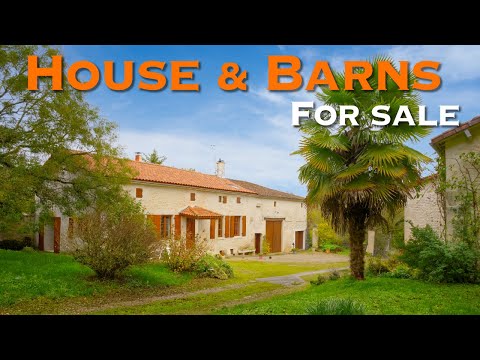 House, home with  2 + barns  For Sale, France