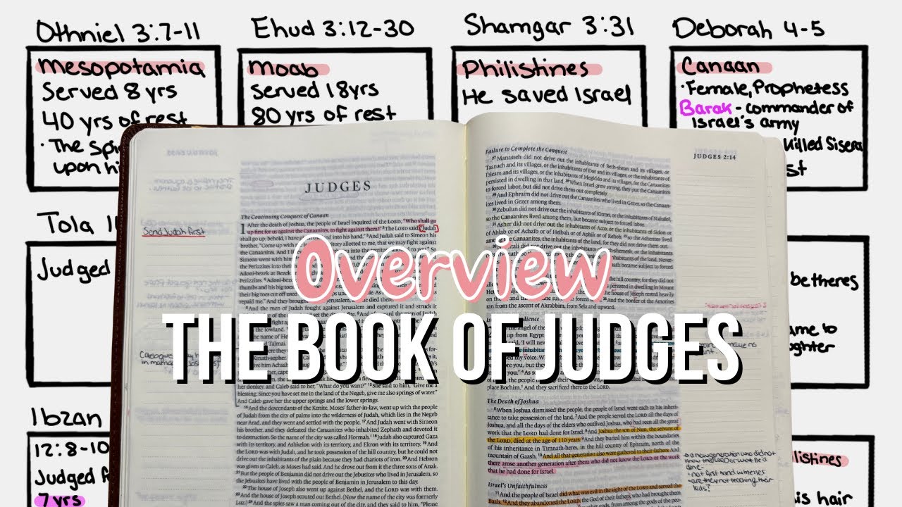 Let's take notes| Summary of the book of Judges