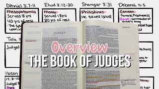 Let's take notes| Summary of the book of Judges