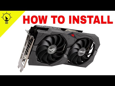 How to install a Graphics Card | ASUS ROG Strix  GTX 1650
