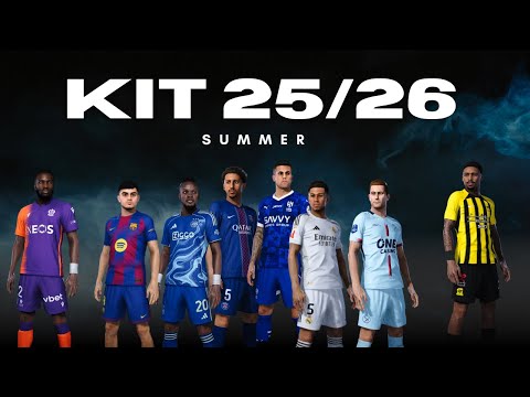 PES 2021 / Football Life 2025 – Мегакомплект формы, сезон 25/26, лето | Полное обновление комплек...