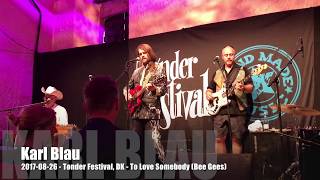 Karl Blau - To Love Somebody (Bee Gees) - 2017-08-26 - Tønder Festival, DK