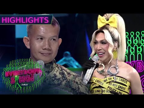 Vice Ganda asks about the two types of police uniforms | Everybody Sing Season 3