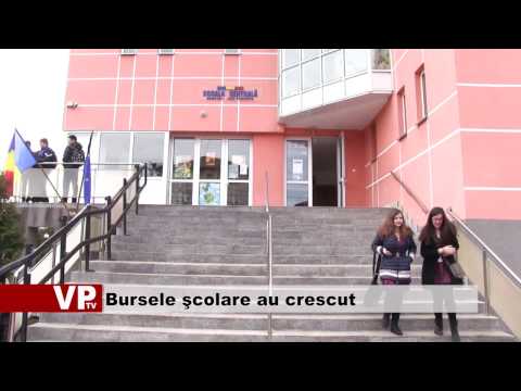 Bursele şcolare au crescut