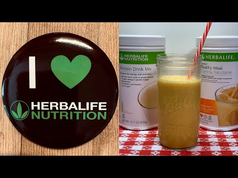 ORANGE CREAMSICLE HEALTHY SHAKE!! HERBALIFE SHAKE RECIPE!!