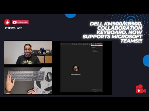 Dell Premier Collaboration Keyboard - KB900, and KM900 now support Microsoft Teams! Here's a demo!