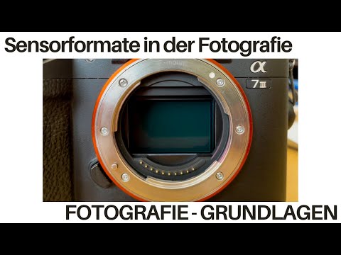 Grundlagen der Fotografie mit dem Fototrainer - Thema Sensorformate, FULL FRAME, APSC, MFT