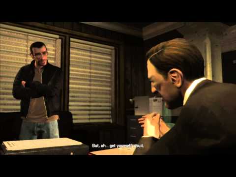 Grand Theft Auto IV HD Walkthrough Part 43 - Final Interview... (Section 1 of 2)