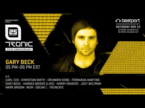 Gary Beck DJ set - Tronic 25th Anniversary | @Beatport Live