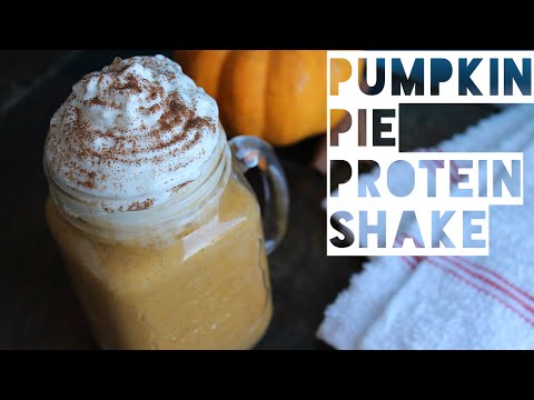 Healthy Smoothie Recipe | How To Make A Pumpkin Pie Spice Protein Shake