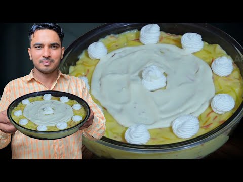 Low Cost Sweet Dessert Recipe| Dawat special desert|Chef M Afzal|Fruit Custard|