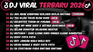 Download lagu DJ TIKTOK TERBARU 2026-🎵DJ AKU ANAK KAMPUNG KERJAKU KERJA MOTONG 🎵DJ TEH HIJAU TULUS SLOW FULL ALBUM mp3