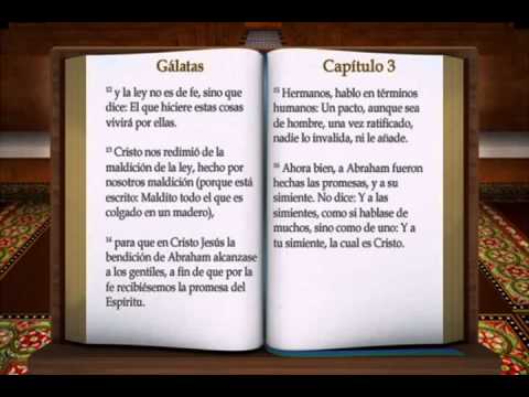09 LA BIBLIA ' GALATAS ' COMPLETO REINA VALERA NUEVO TESTAMENTO