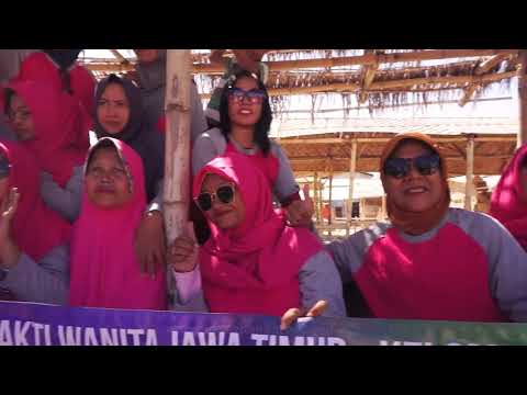 Documentasi drone di pulau giliketapang