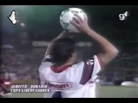 Copa Libertadores 1992: Newells Old Boys 0-6 San Lorenzo (26/02/1992). Narración en español.