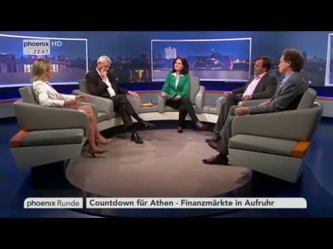 "Countdown für Athen – Finanzmärkte in Aufruhr" - phoenix Runde vom 17.06.2015