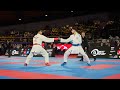Male Kumite 84kg Quarter Final Mohamed Elhassan Vs Matteo Avanzini Karate 1 Rome 2026