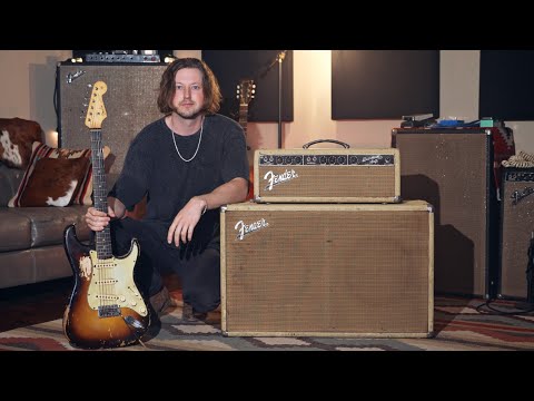 1963 FENDER BASSMAN BLONDE PRE-CBS 6G6-B VINTAGE TUBE AMP image 13