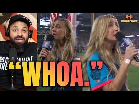 Ingrid Andress sings the worst national anthem ever at the Home Run Derby 2024