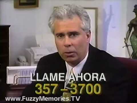Abogado Peter Francis Geraci ad (1994, USA, Spanish)