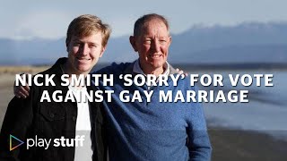 6月10日の議会で、引退スピーチをしたニック・スミス元議員