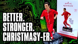 2015 Six Million Dollar Man Hallmark Keepsake Christmas Ornament!