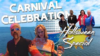 Carnival Celebration HALLOWEEN DAY | Guy Fieri & 80/20 Smashburger | Who Wins the Couples Contest?
