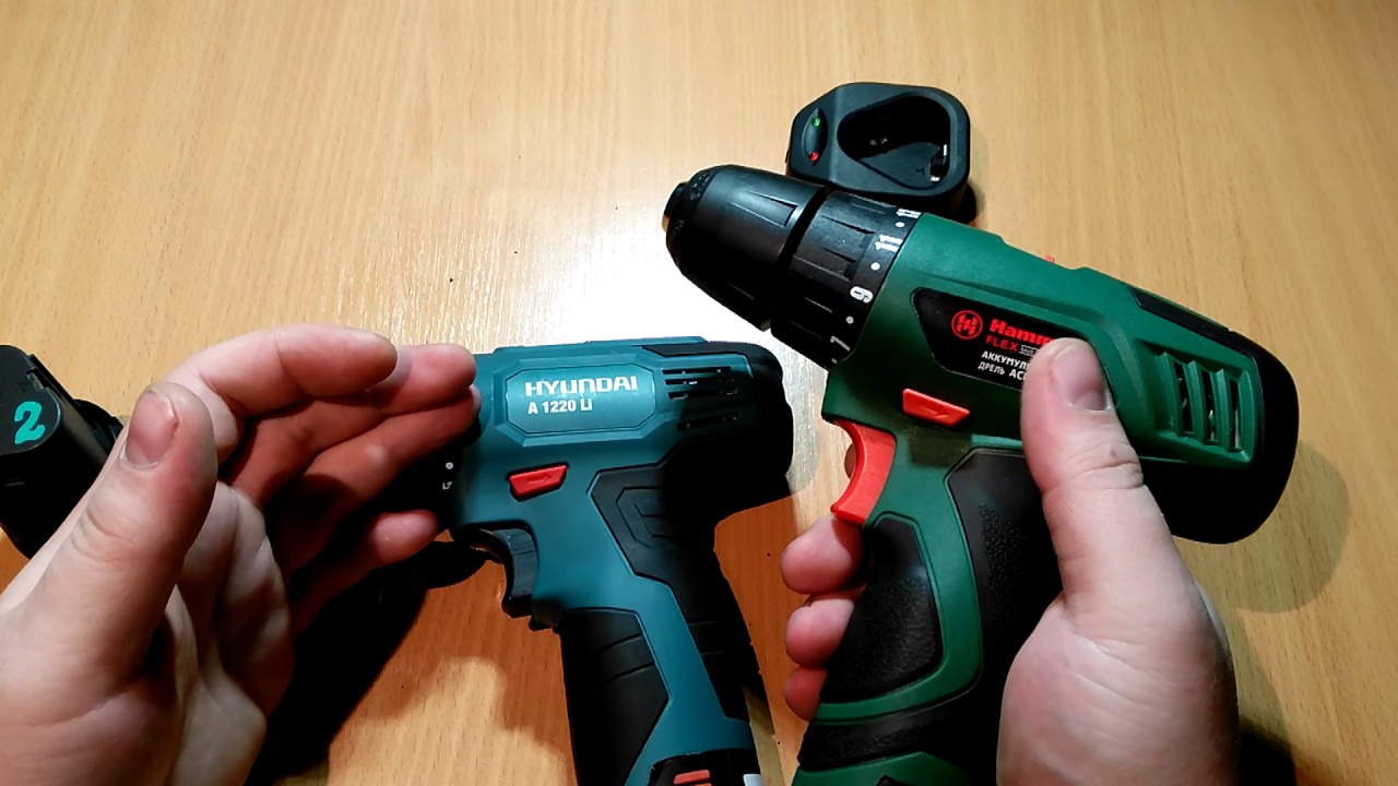 Дрель аккумуляторная Hammer ACD120GLi