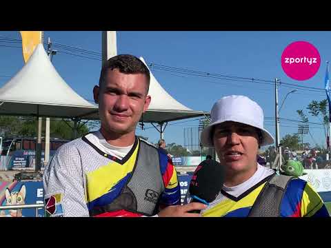 Jorge Enríquez y Ana María Rendon oro en tiro con arco recurvo mixto 🏹 🇨🇴 | Juegos Suramericanos