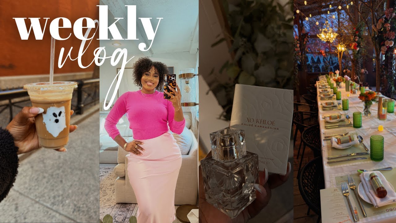 weekly vlog |  walking 10 miles in NYC, Ulta Beauty, coach cafe, caraway unboxing, pixi beauty event