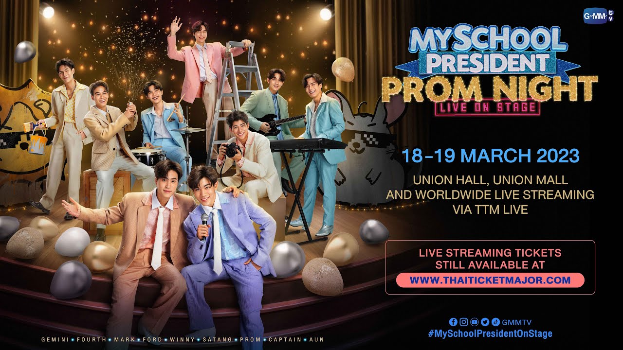 'MY SCHOOL PRESIDENT PROM NIGHT LIVE ON STAGE' 18-19 MARCH 2023 | #MySchoolPresidentOnStage
