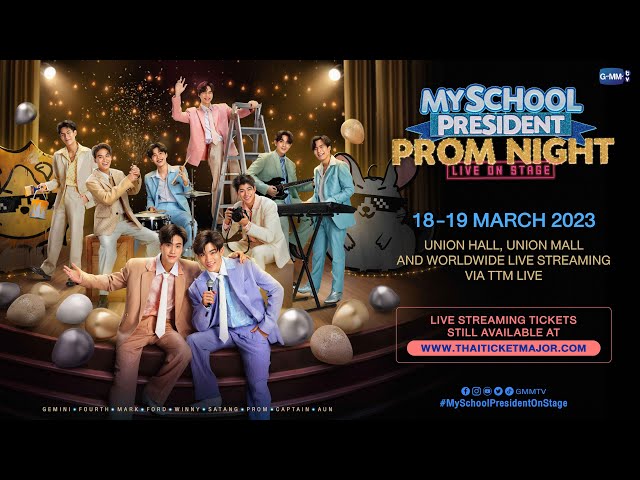 'MY SCHOOL PRESIDENT PROM NIGHT LIVE ON STAGE' 18-19 MARCH 2023 | #MySchoolPresidentOnStage