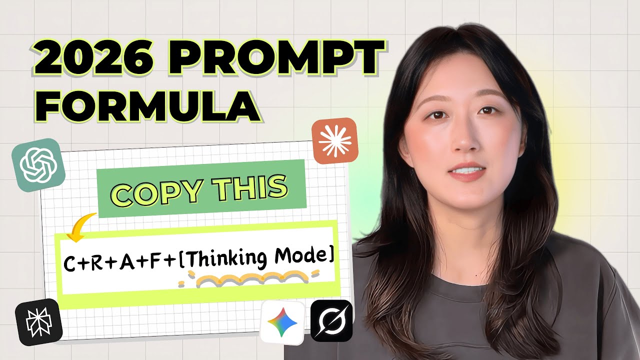 The Best 2026 ChatGPT Formula: Master AI Prompting in 15 Minutes (Beginner to Advanced)