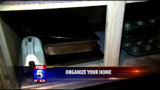 Professional Organizer Kathi Burns on Fox 5 News Kitchen Organizing (Part 3 of 3)