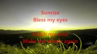 Uriah Heep - Sunrise, with lyrics, sončni vzhod, Viševnik, Julian Alps, Slovenia